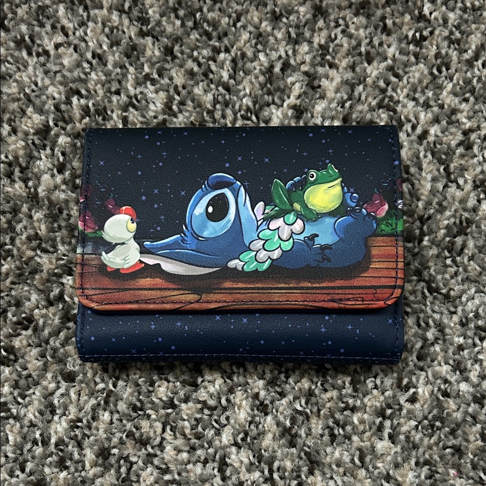 Disney Loungefly Stitch Stargazing Wallet NWT
